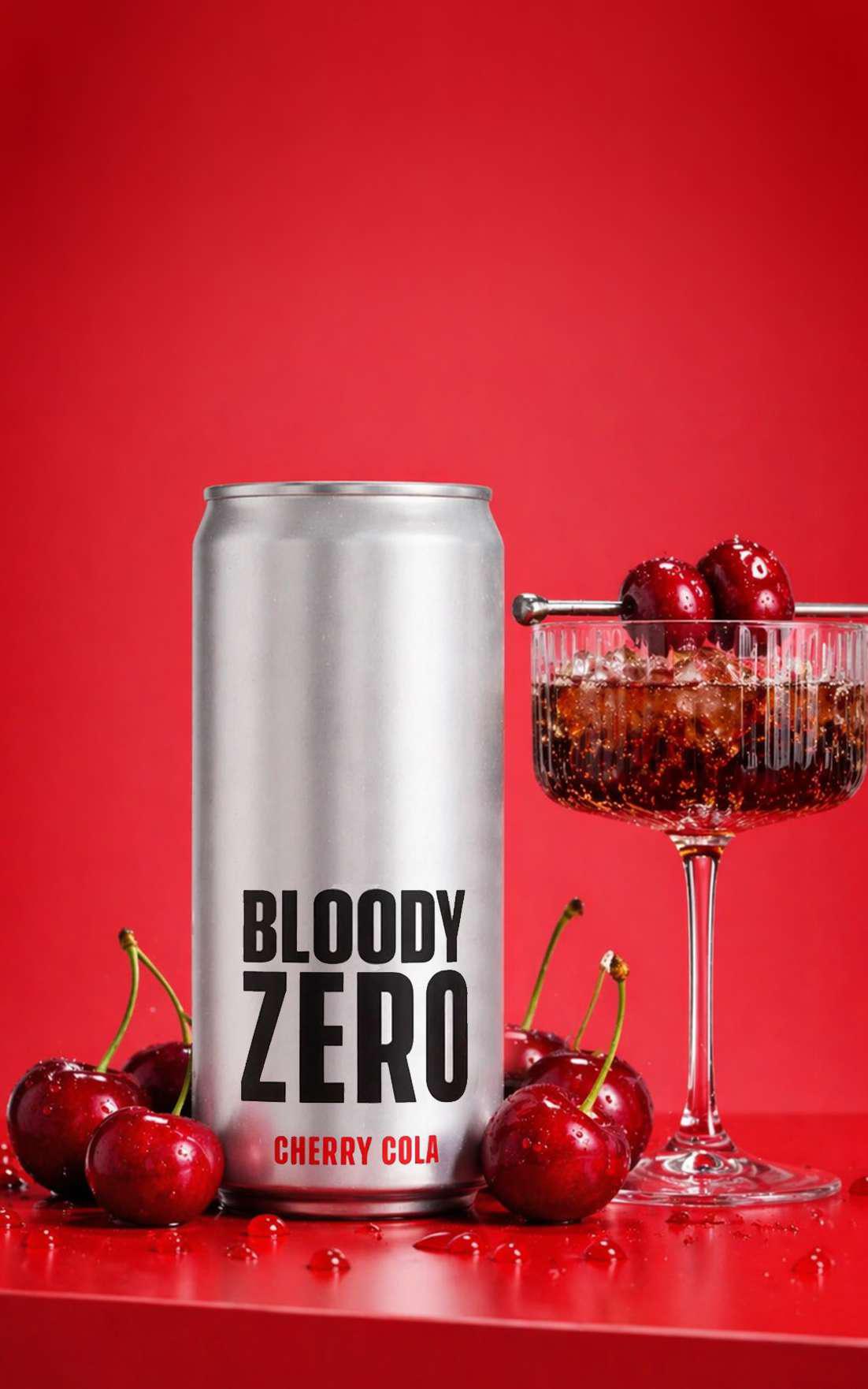 Bloody Zero Cherry Cola | Pack Of 8