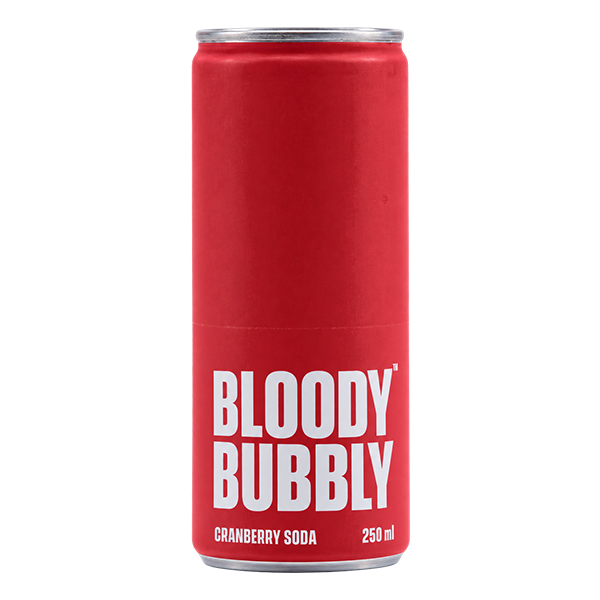 Cranberry Soda By Bloody Bubbly | Pack Of 8