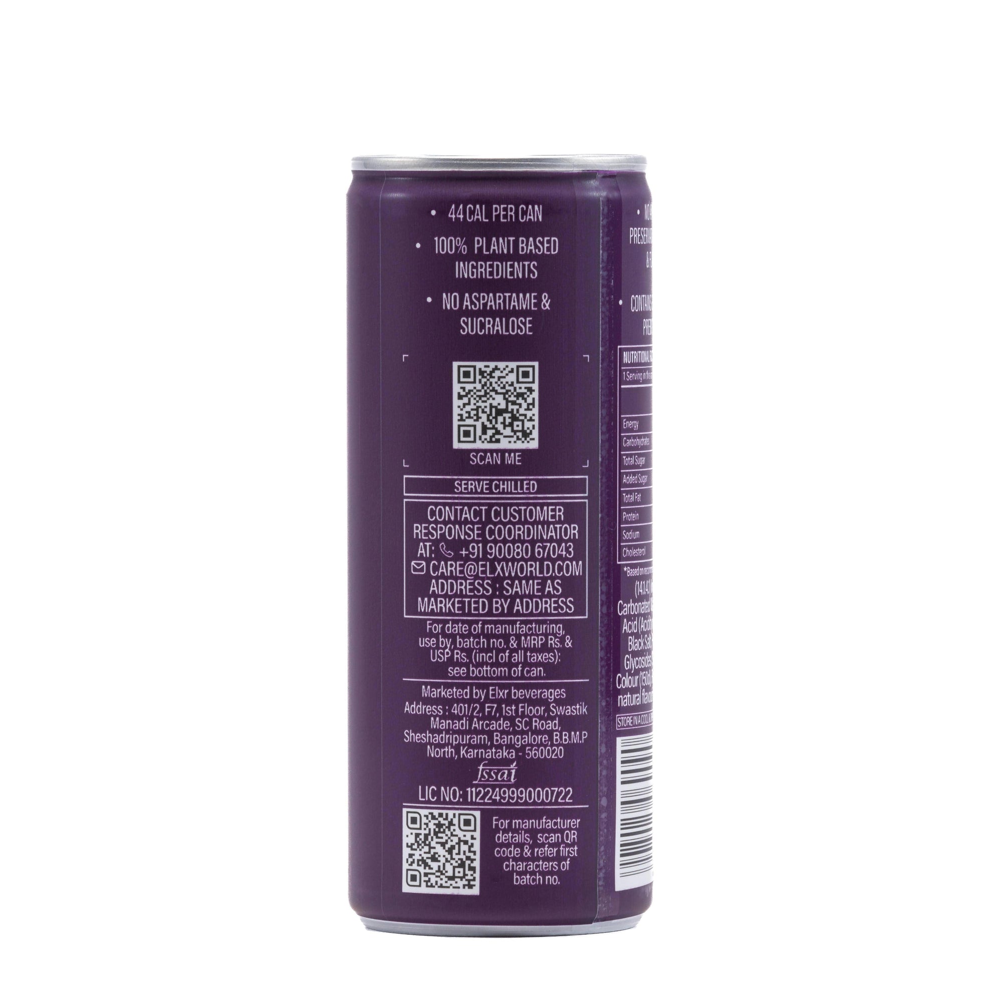 Berry Masala Soda By Bloody Bubbly | Pack Of 8