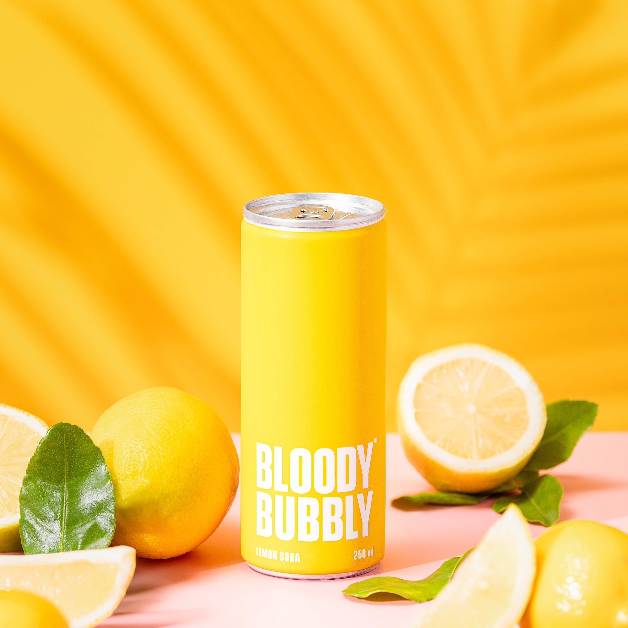 Lemon Soda By Bloody Bubbly | Pack Of 8