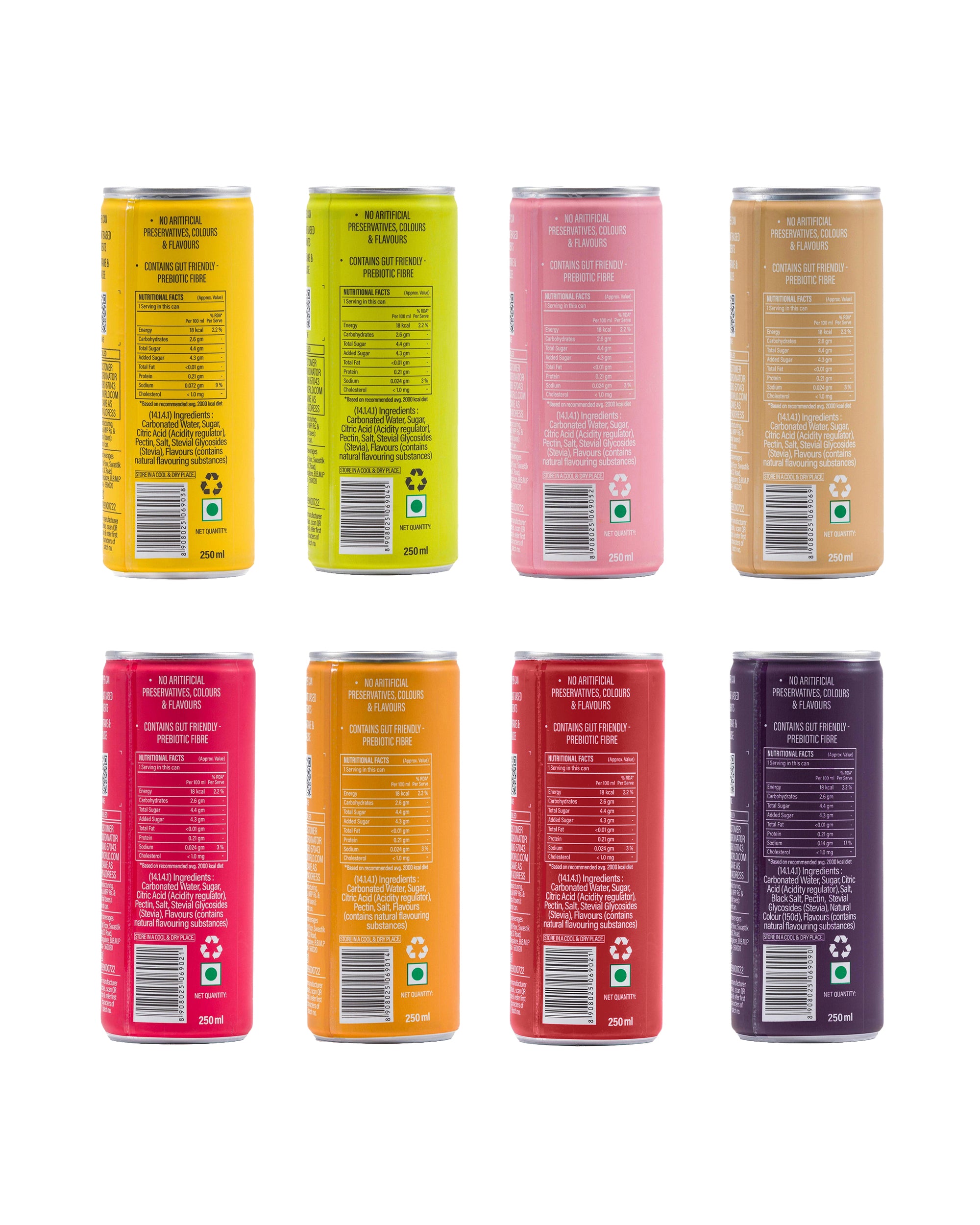 Variety Pack By Bloody Bubbly | Pack Of 8